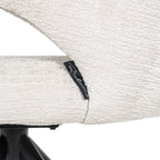 Draaistoel Milly crème fusion (Fusion crème 02)