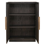 Wandkast Claremont 2-deurs (Bruin)