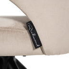 Draaistoel Milly khaki fluweel (Quartz Khaki 903)