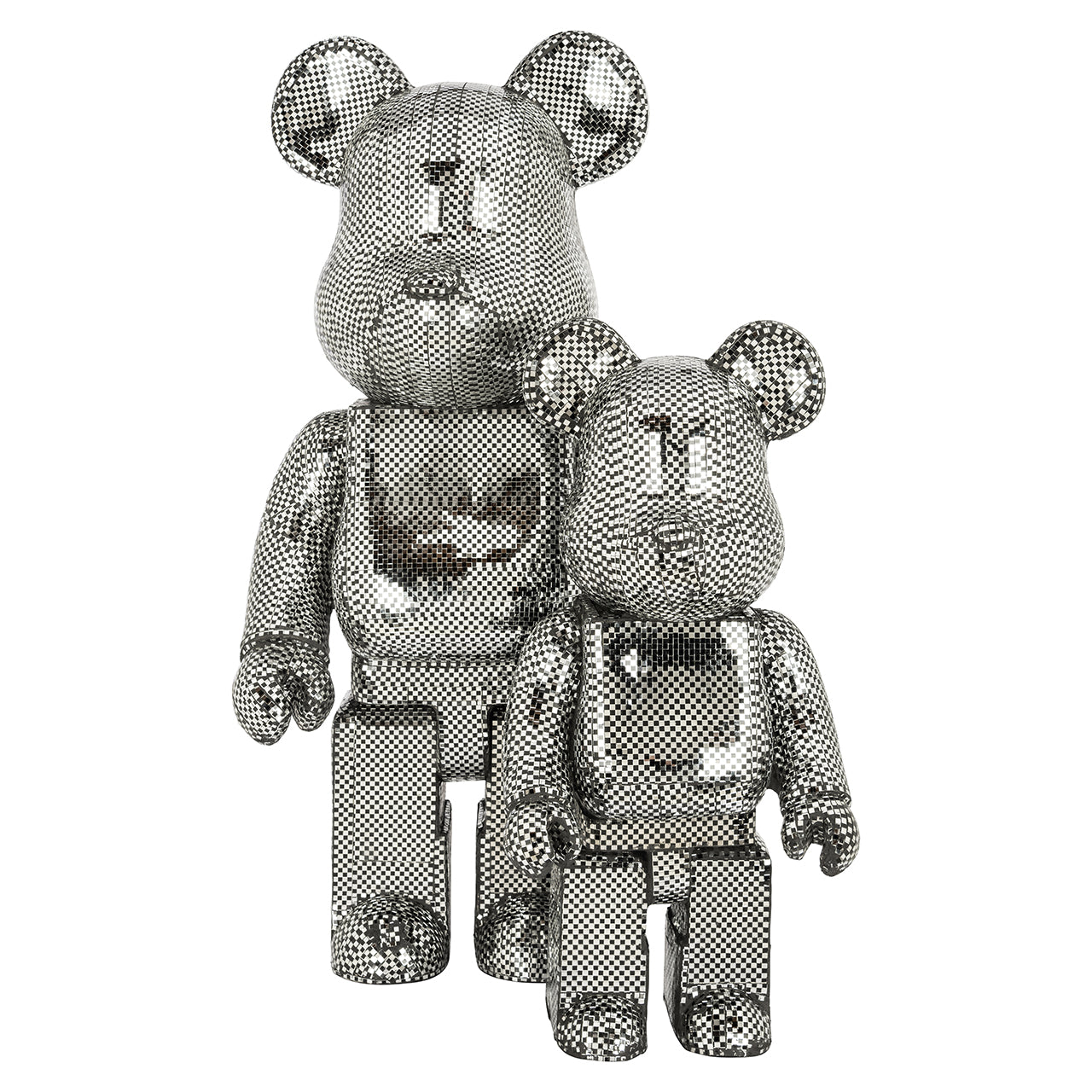 Decoratieobject Beer groot (Zwart)