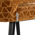 Counterstoel Indigo gouden driehoek (Triangle 2013 oud goud)