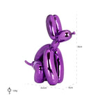 Honden decoratie object paars
