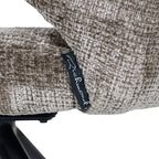 Draaistoel Milly steen chenille (Niagara 104 Stone Chenille)