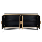 Dressoir Ironville 4-deuren (Goud)