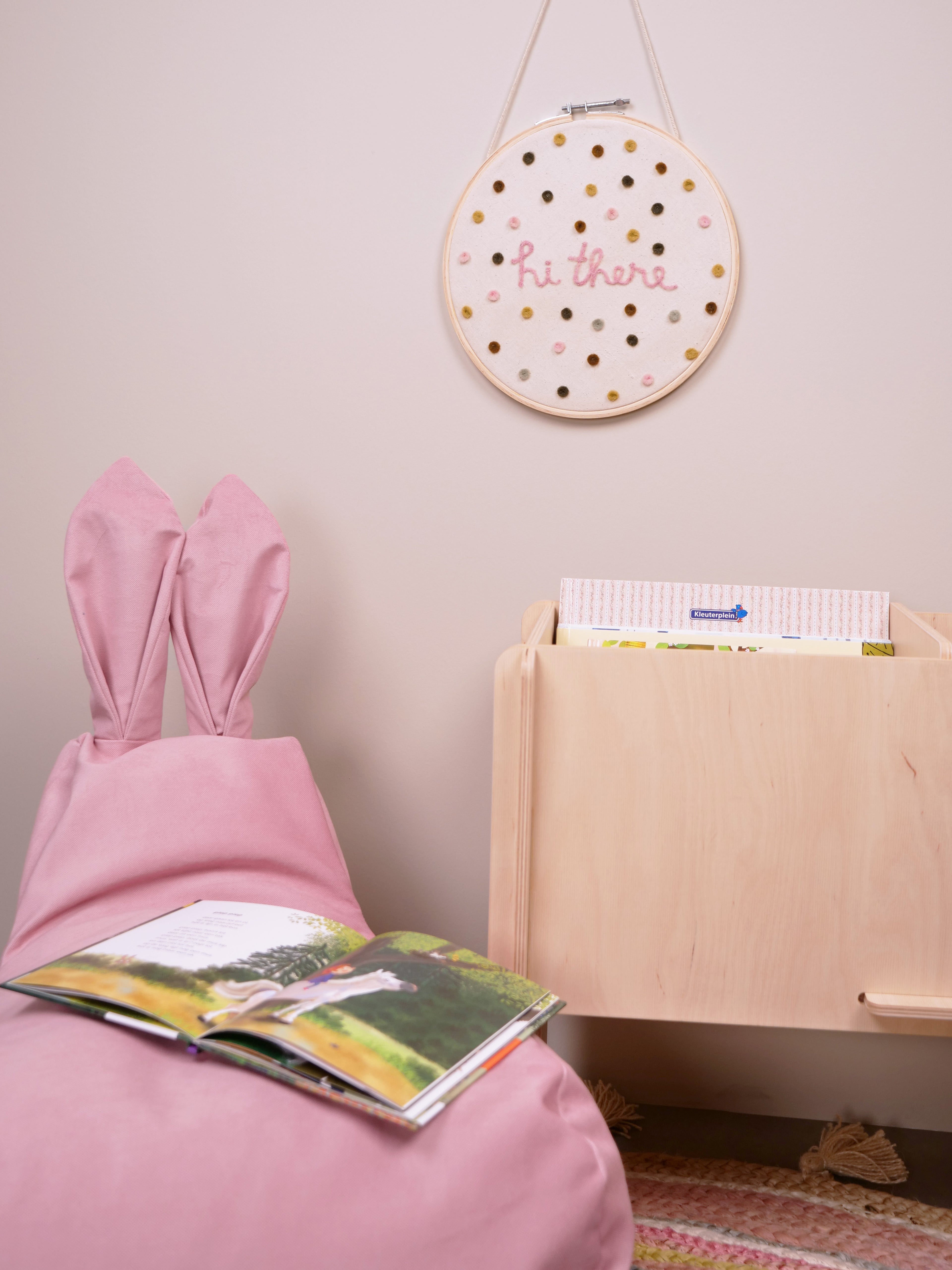 Beanbag Judy pink