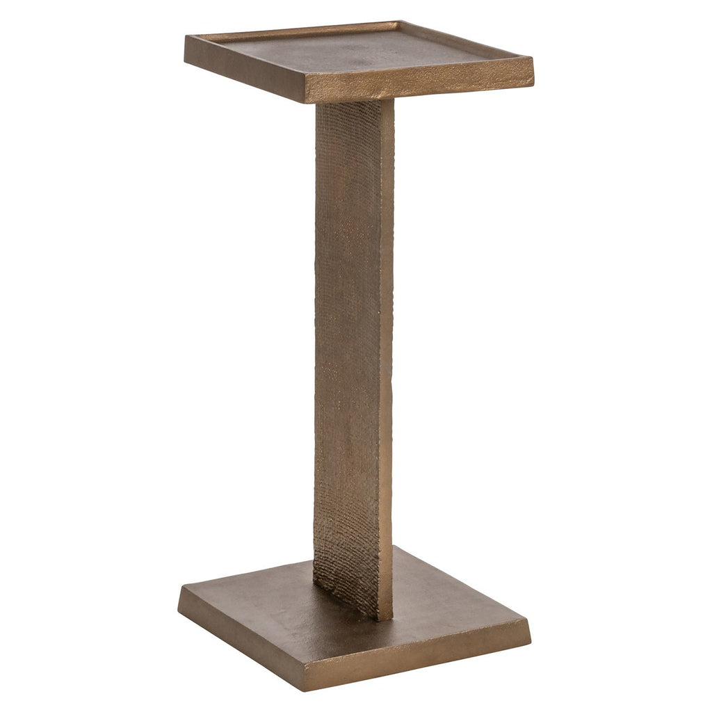 Bijzettafel Foley messing antiek