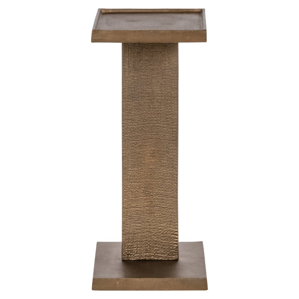 Bijzettafel Foley messing antiek