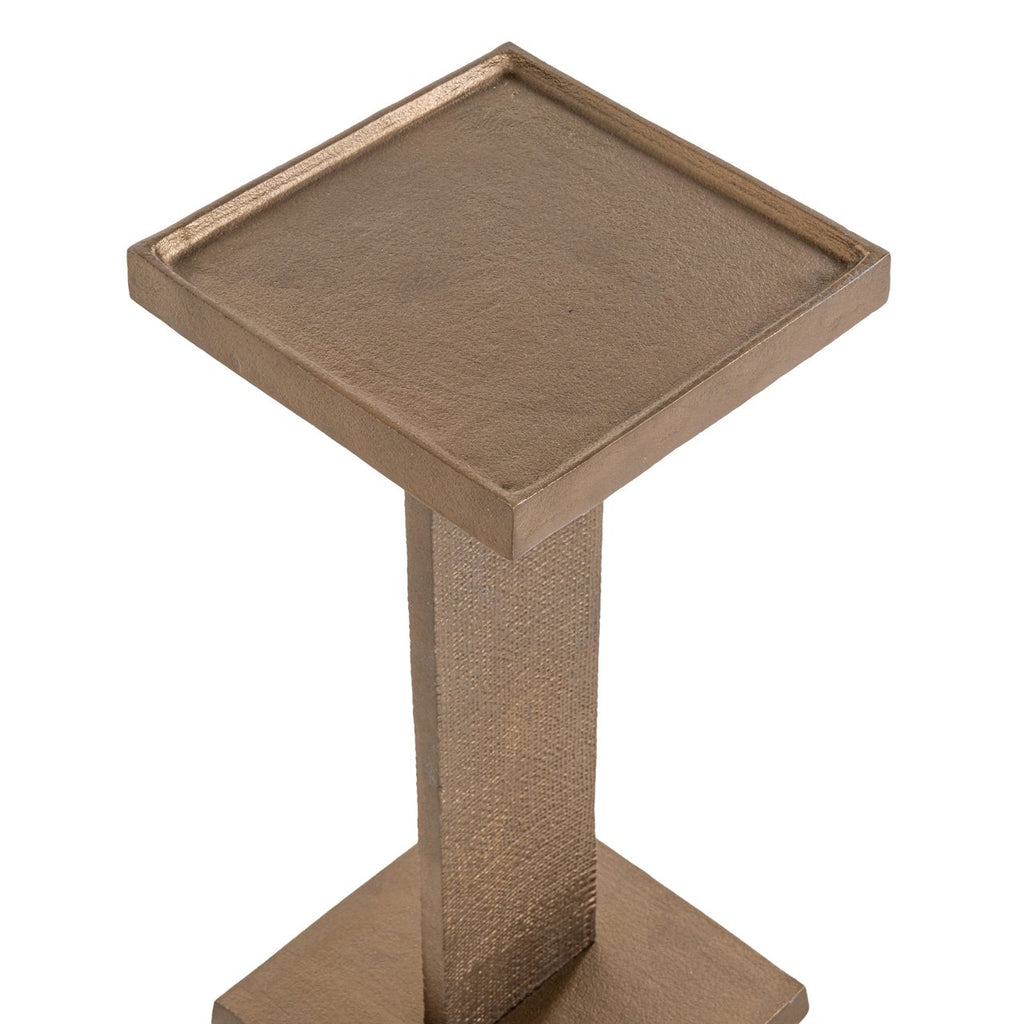 Bijzettafel Foley messing antiek