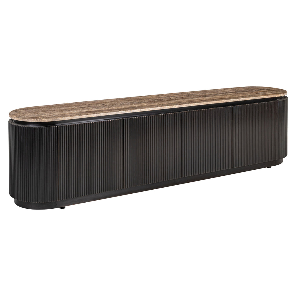 TV-meubel Russo bruin 4-deuren