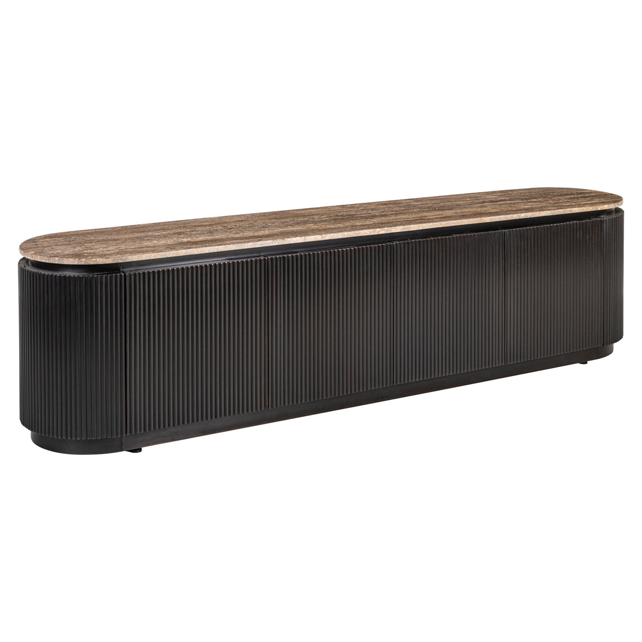 TV-meubel Russo bruin 4-deuren