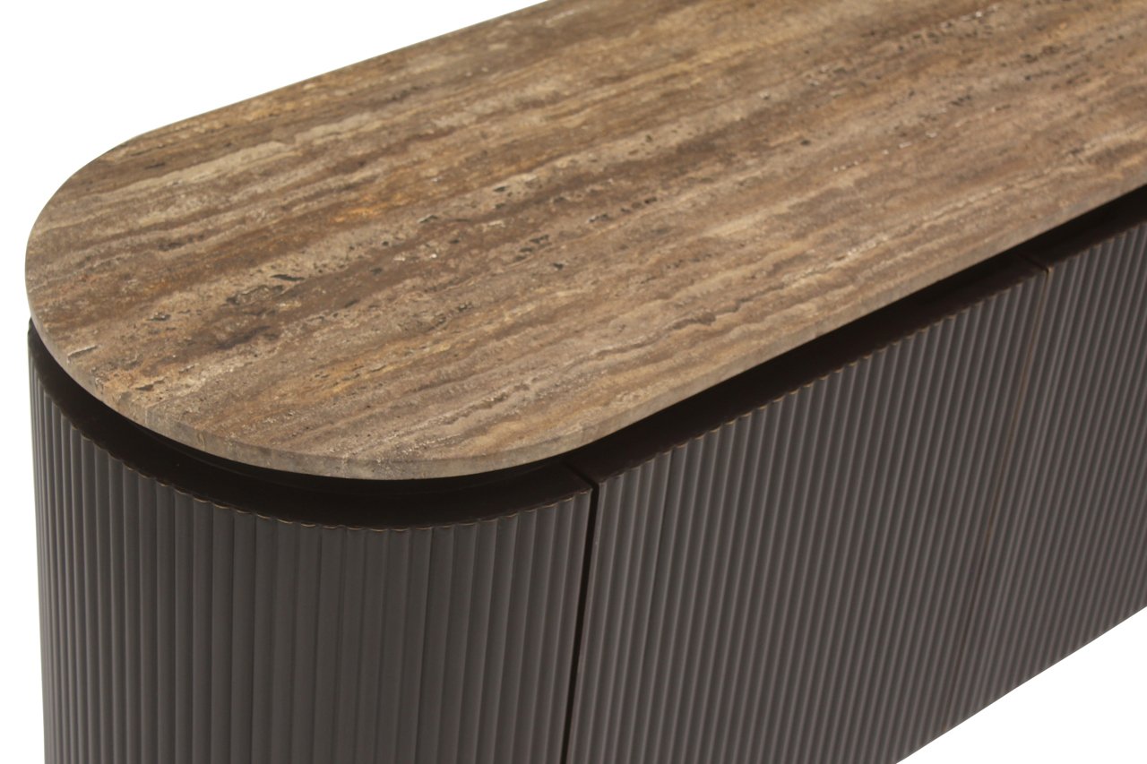 TV-meubel Russo bruin 4-deuren