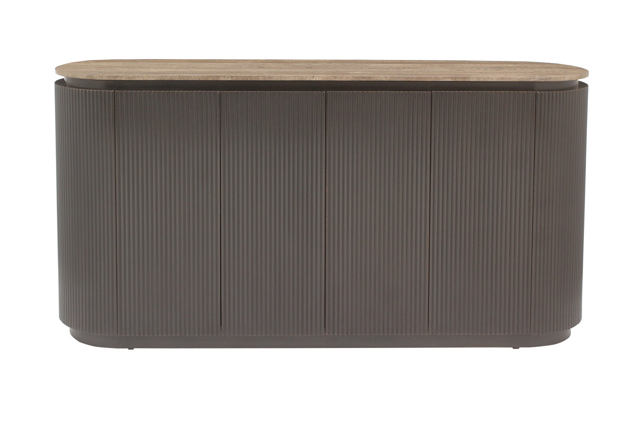 Dressoir Russo bruin 4-deuren