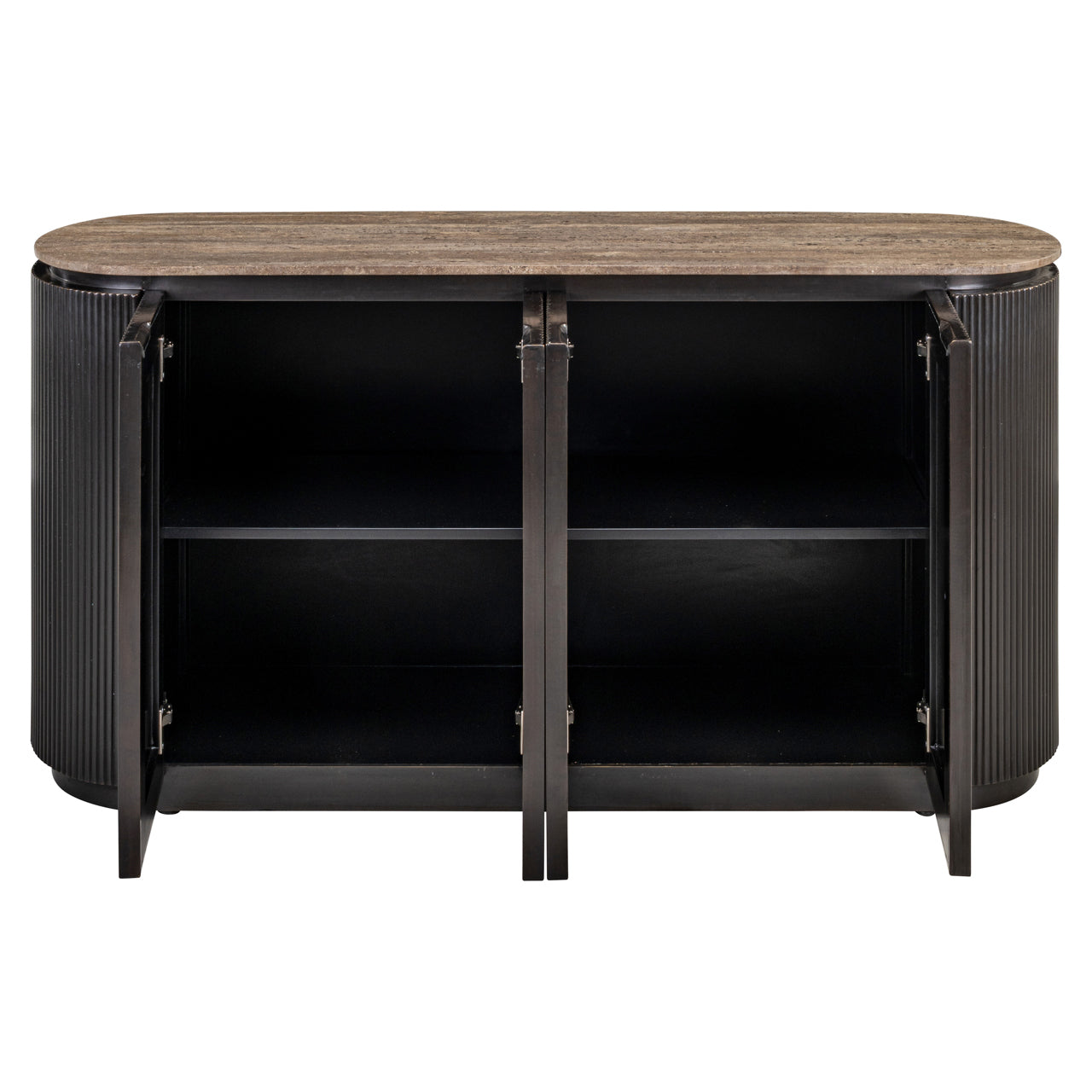 Dressoir Russo bruin 4-deuren