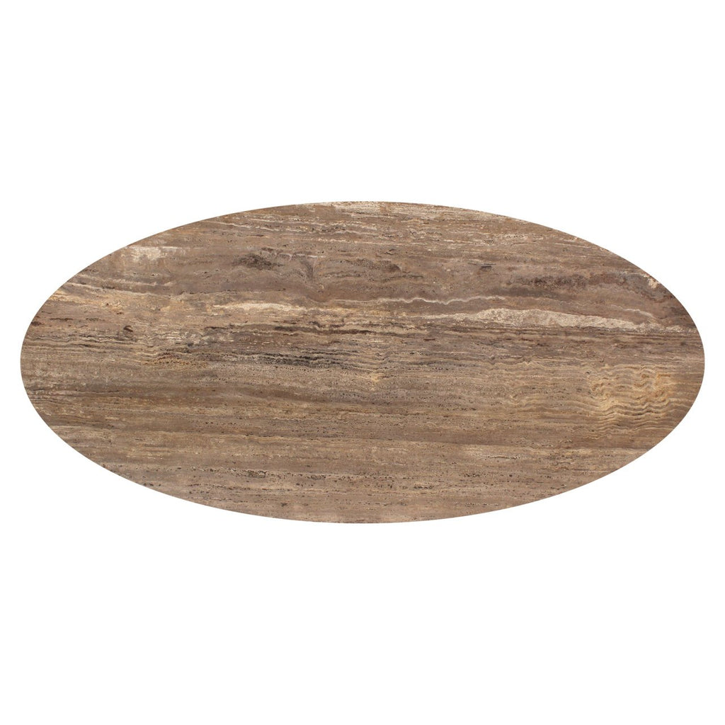 Eettafel Russo bruin ovaal 235"
