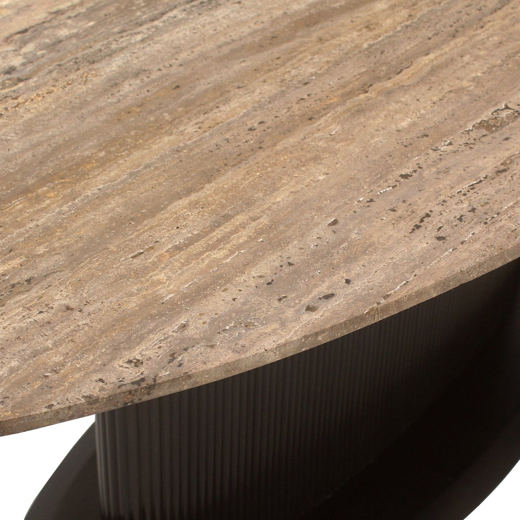 Eettafel Russo bruin ovaal 235"