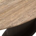 Eettafel Russo bruin ovaal 235"
