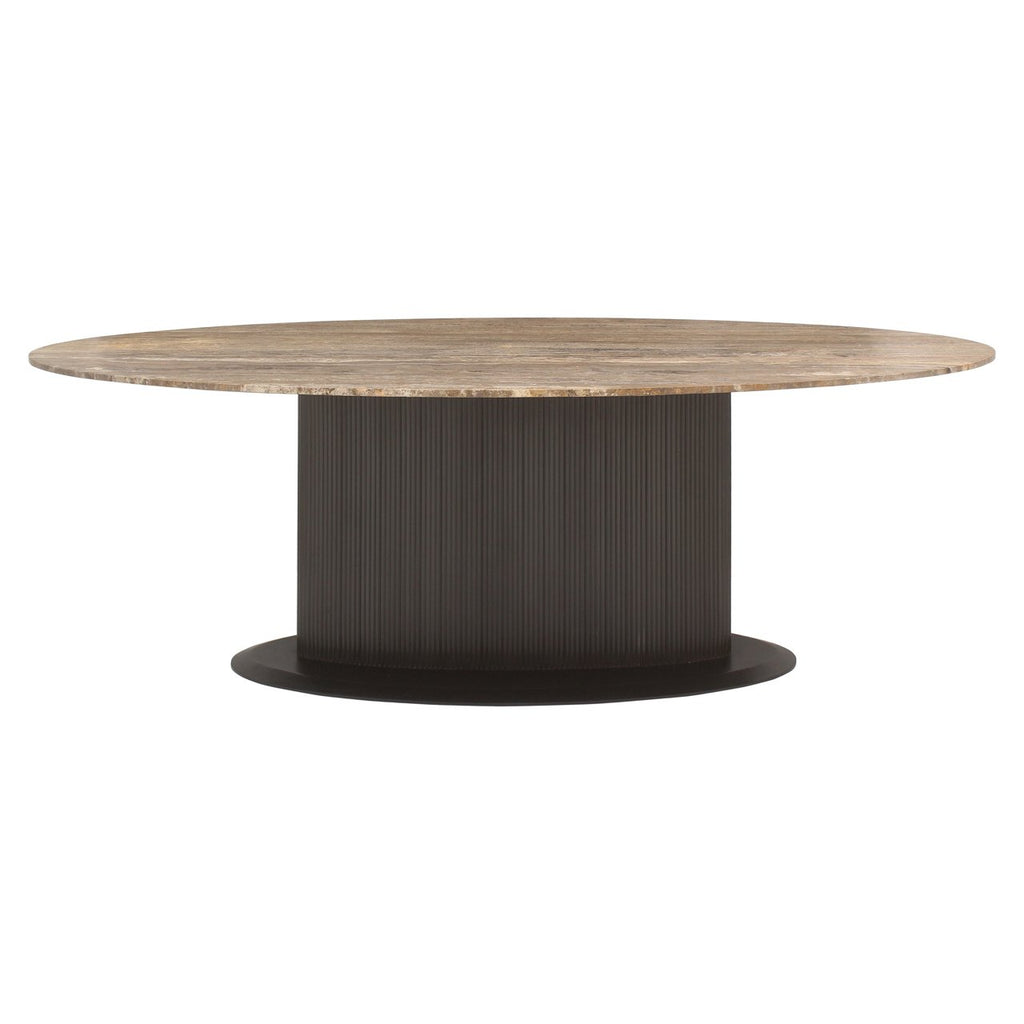Eettafel Russo bruin ovaal 235"