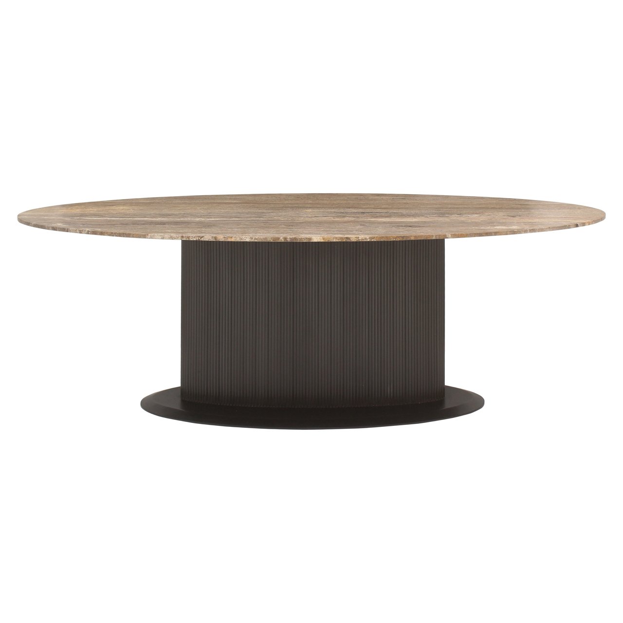 Eettafel Russo bruin ovaal 235"