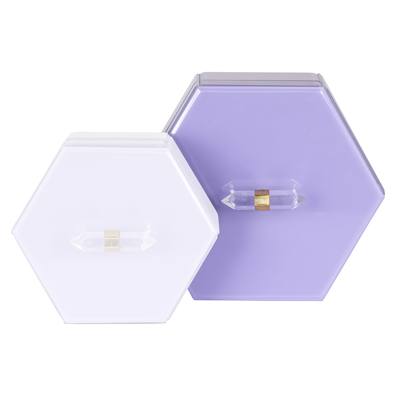 Opbergbox Jutta groot (Paars)
