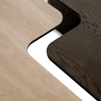 Salontafel Nando set van 2 (Bruin)