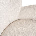 Stoel Amber crème fusie brandvertragend (FR-Fusion 02 Crème)