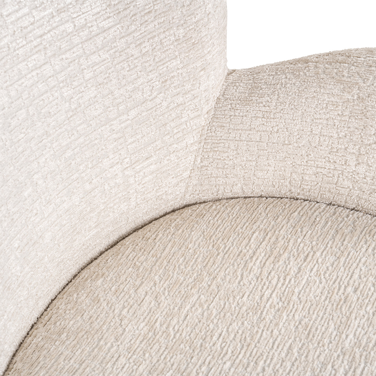 Stoel Amber crème fusie brandvertragend (FR-Fusion 02 Crème)