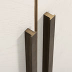 Dressoir Whitebone messing 4-deuren (Verona Grijs)