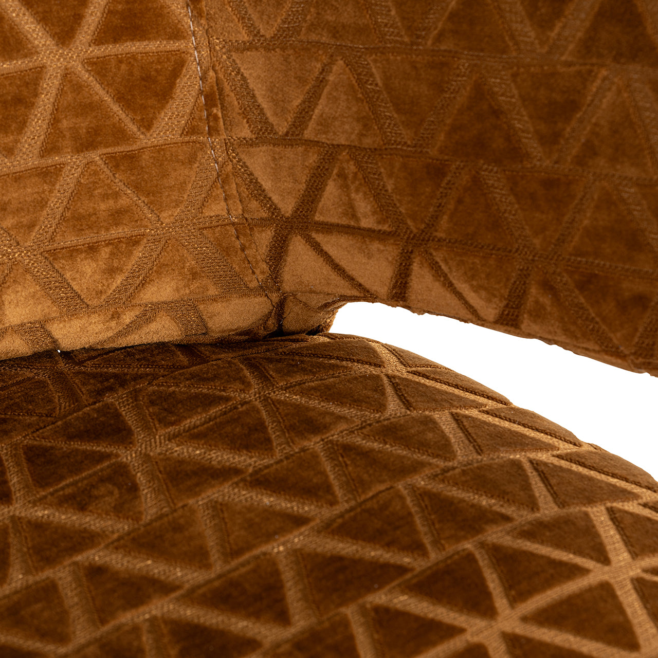 Counterstoel Indigo gouden driehoek (Triangle 2013 oud goud)