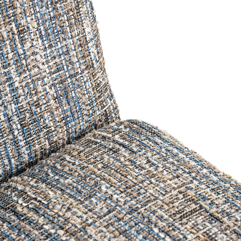 Fauteuil Lexi blauw coco (Blauw coco)