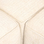 Hoekbank Lusso beige chenille (Niagara 902 beige Chenille)