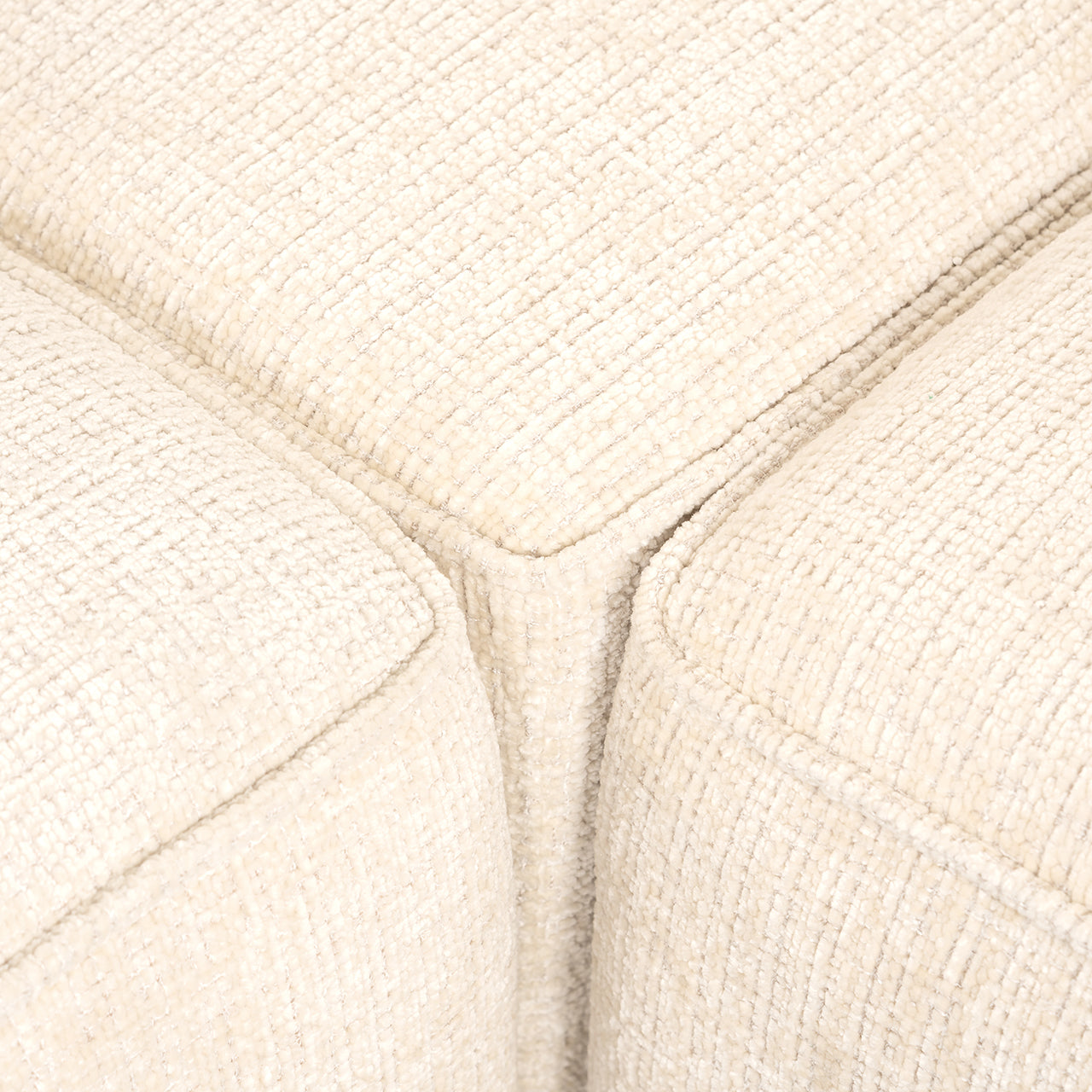 Hoekbank Lusso beige chenille (Niagara 902 beige Chenille)