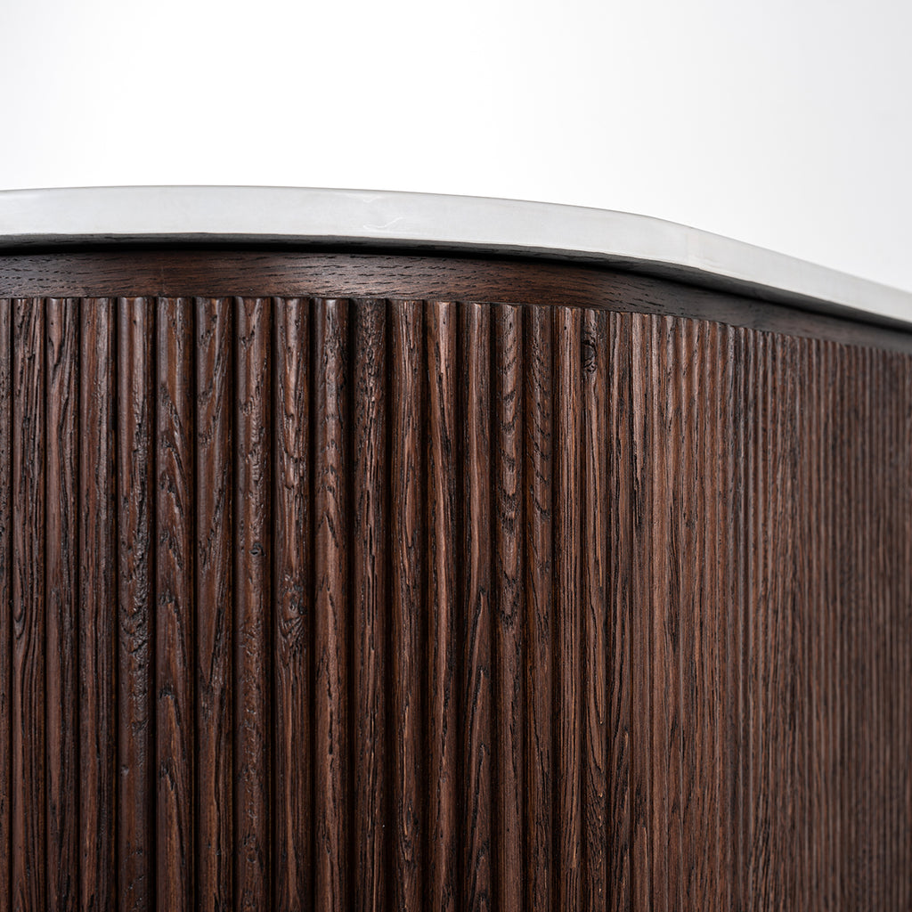 Dressoir Barkley 3-deuren (Geborsteld Goud)