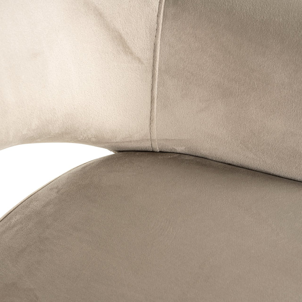 Armstoel Giovanna trendy nature/quartz khaki brandvertragend (Be Trendy 01 Nature)