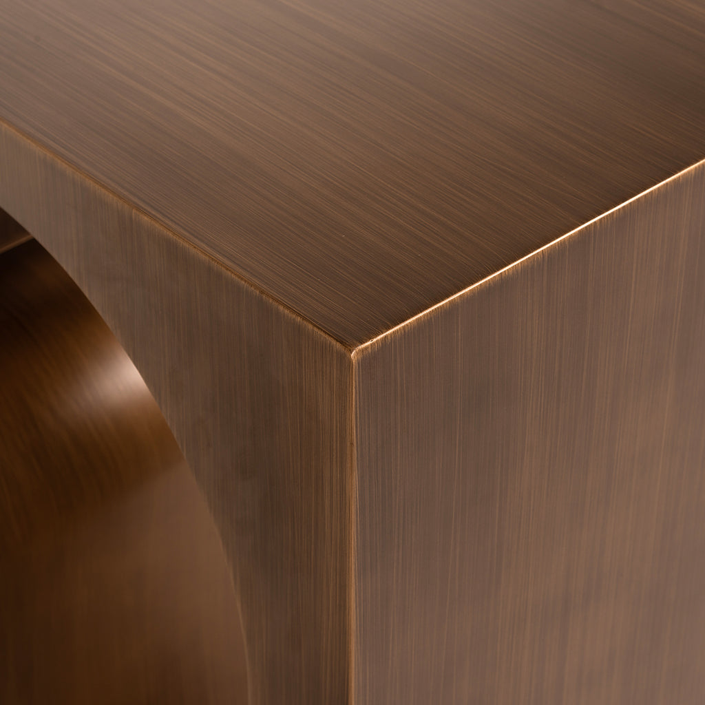 Wandtafel Lugano (Geborsteld Goud)
