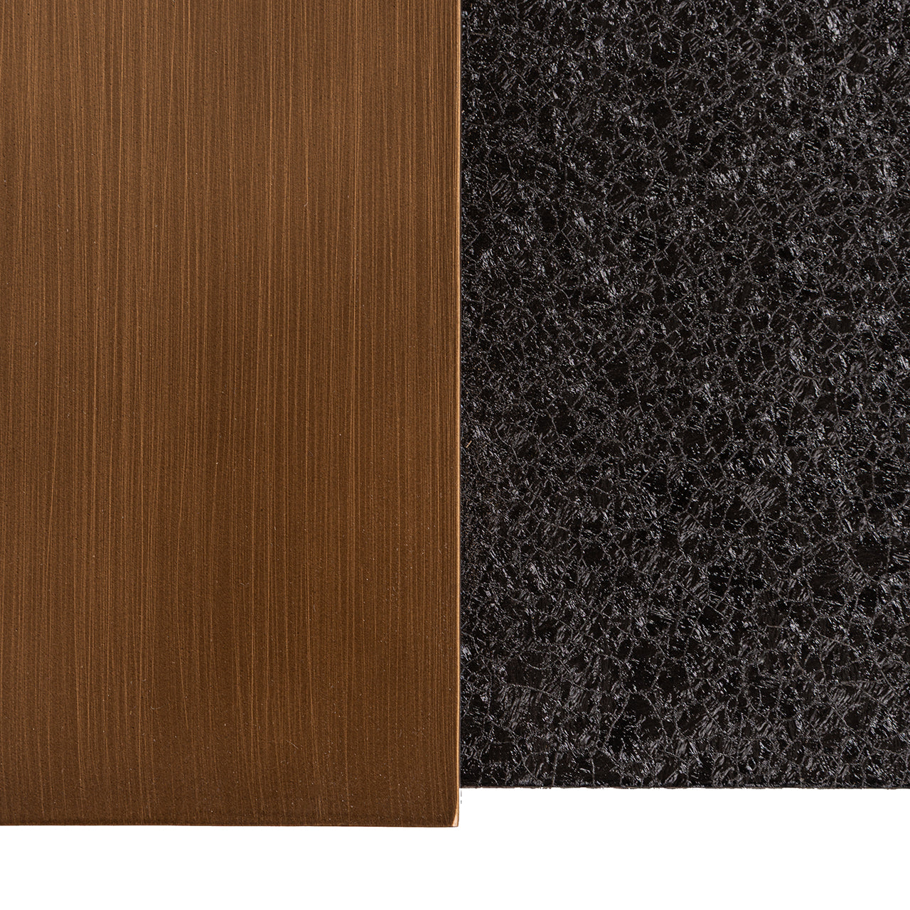 Wandtafel Bazel (Zwart/goud)