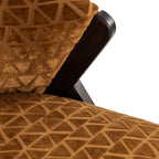 Fauteuil Mia gouden driehoek (Driehoek 2013 oud goud)