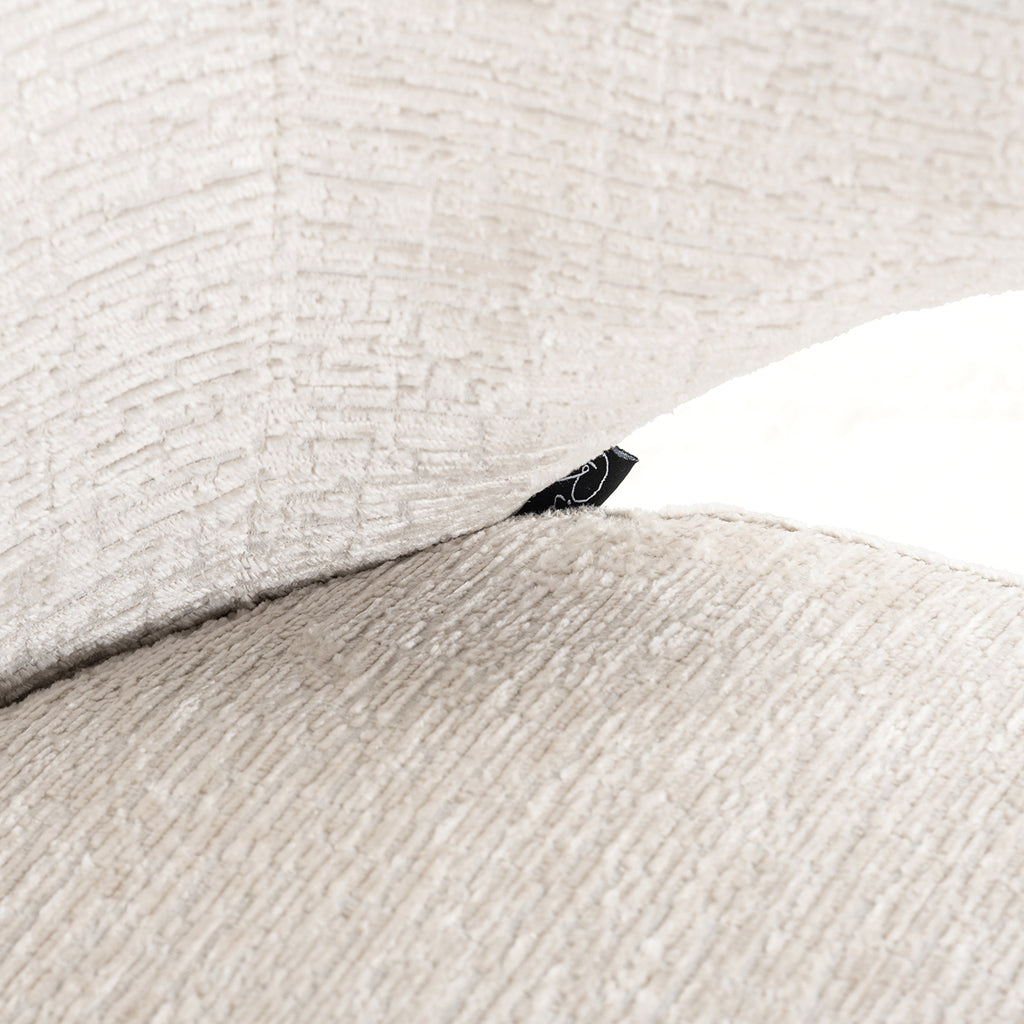 Draaistoel Milly crème fusion (Fusion crème 02)