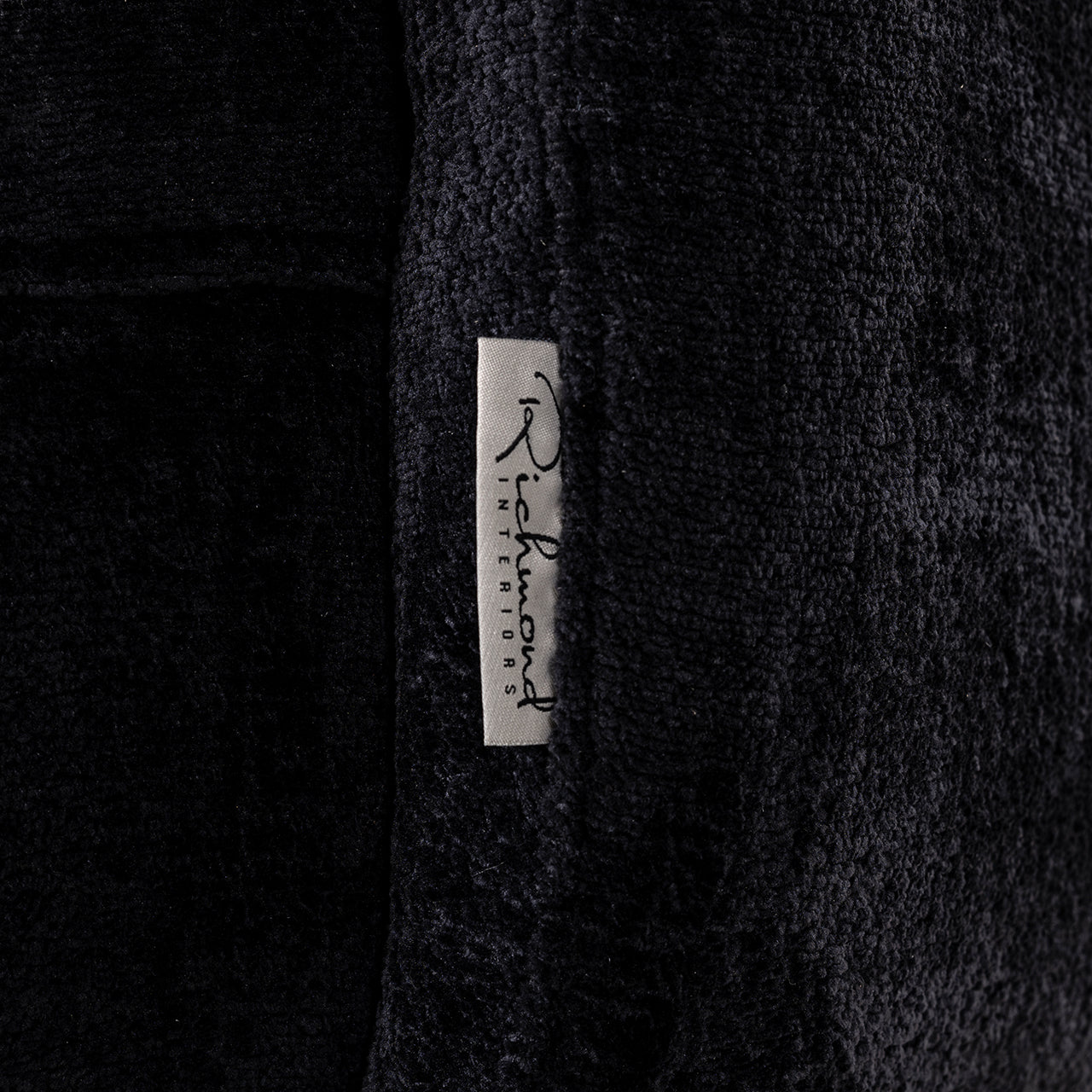 Draaifauteuil Turner zwart chenille (Bergen 809 zwart chenille)