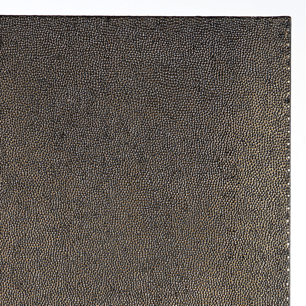 Wandtafel Gizen (Zwart/goud)