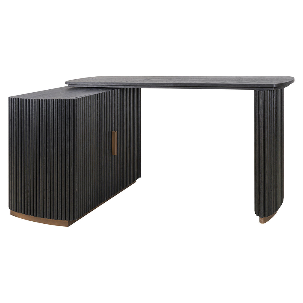 Bureau Cambon 2-deurs (Donker koffie)