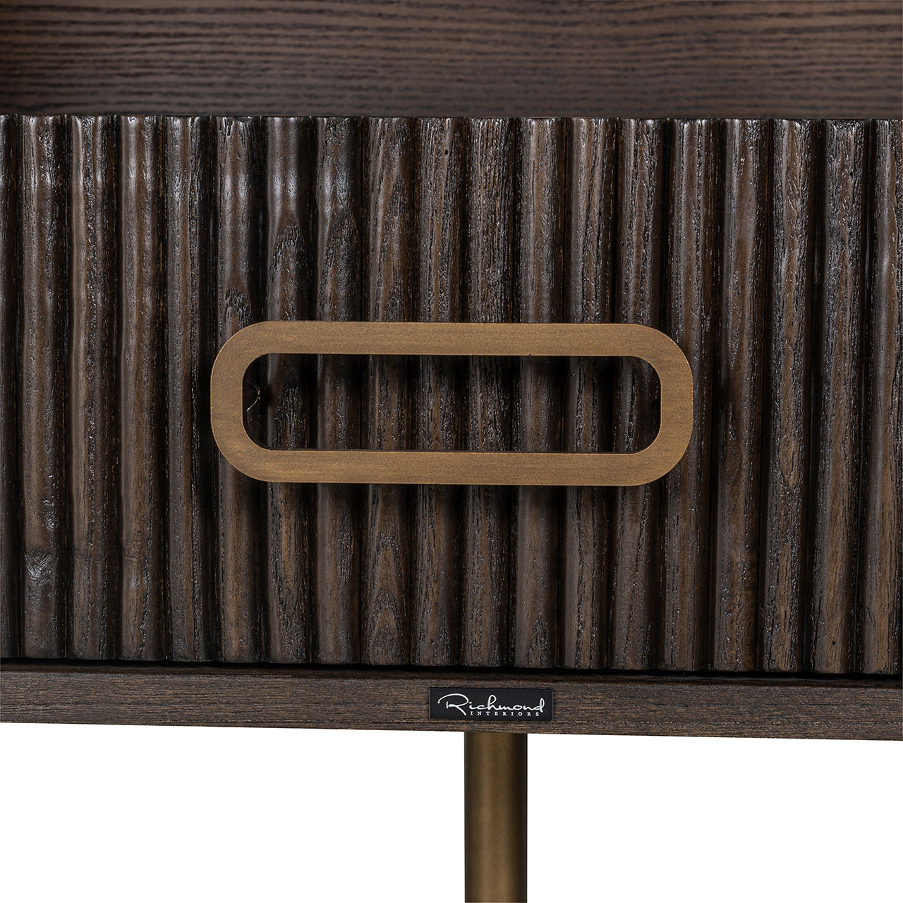 TV-meubel Luxor 2 deuren 1 lade (Bruin)