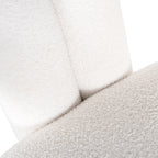 Fauteuil Dana wit harig (Himalaya 900 wit harig)