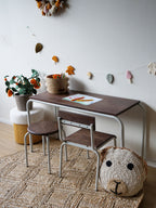 "Original chair walnut pearl white per 2 pieces"