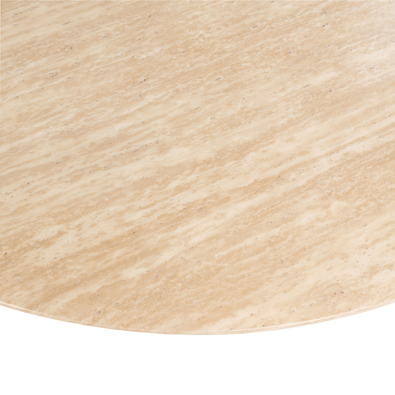 Eettafel Montgommery 130Ø (Beige)