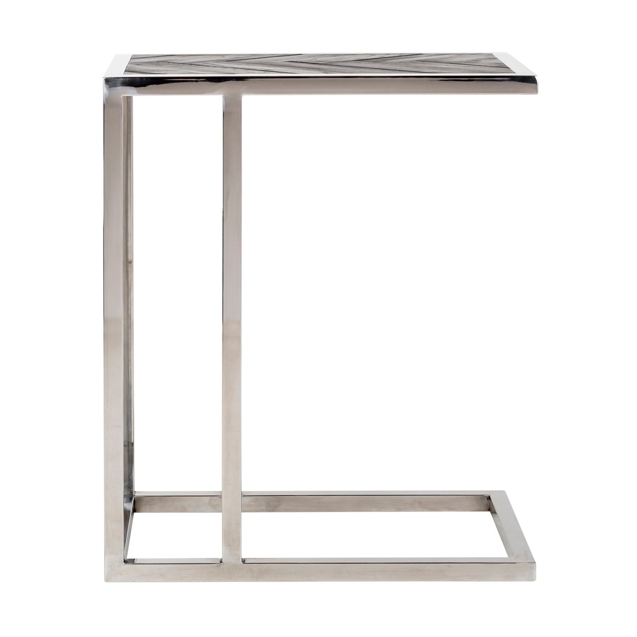 Sofatafel Blackbone Silver zwart rustiek