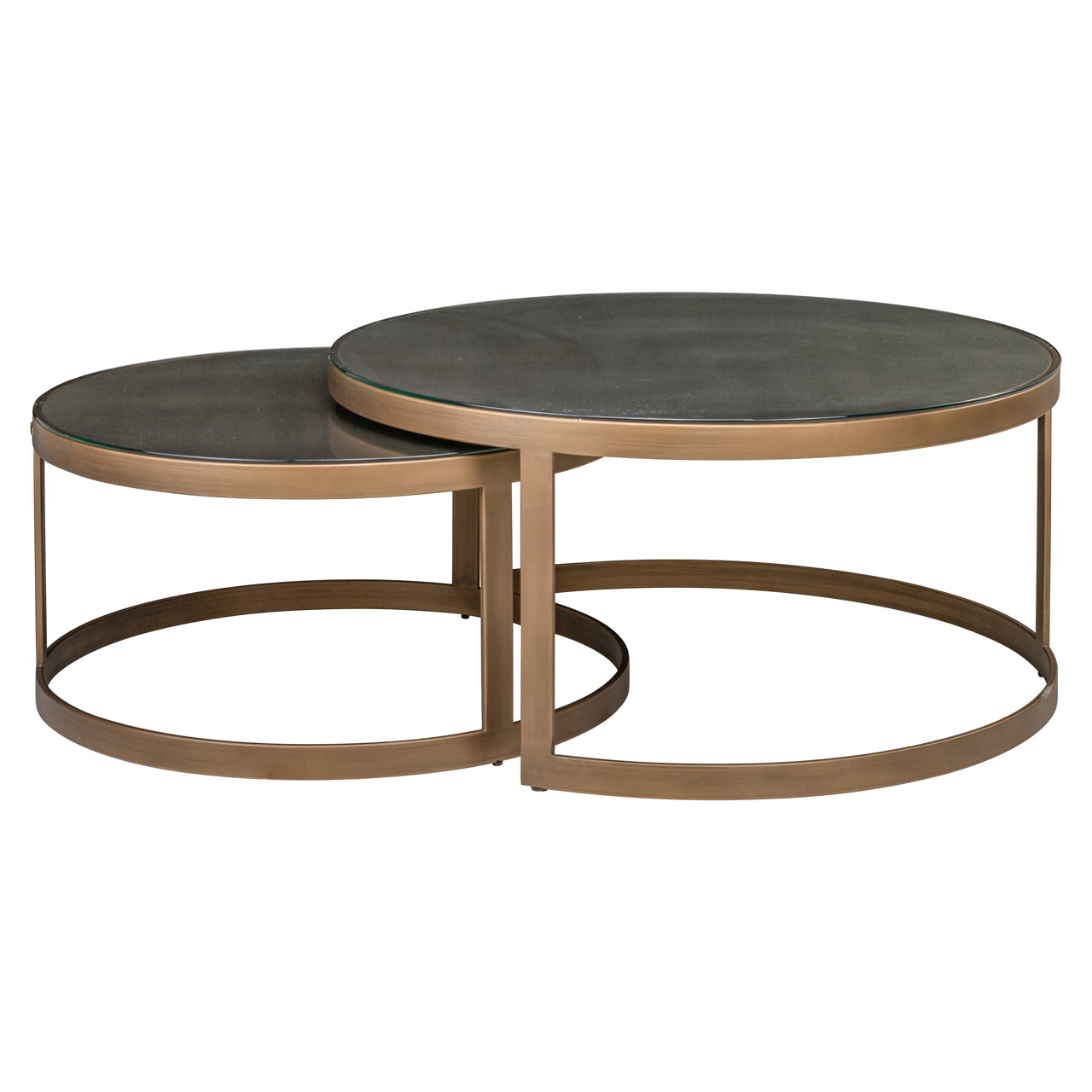 Salontafel Bloomville set van 2 (Goud)