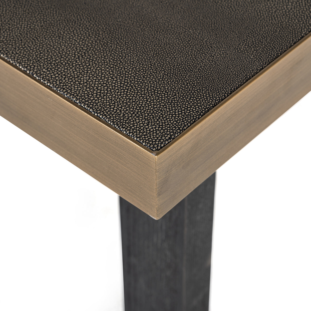 Eettafel Bloomville bruin incl. glazen blad 230"
