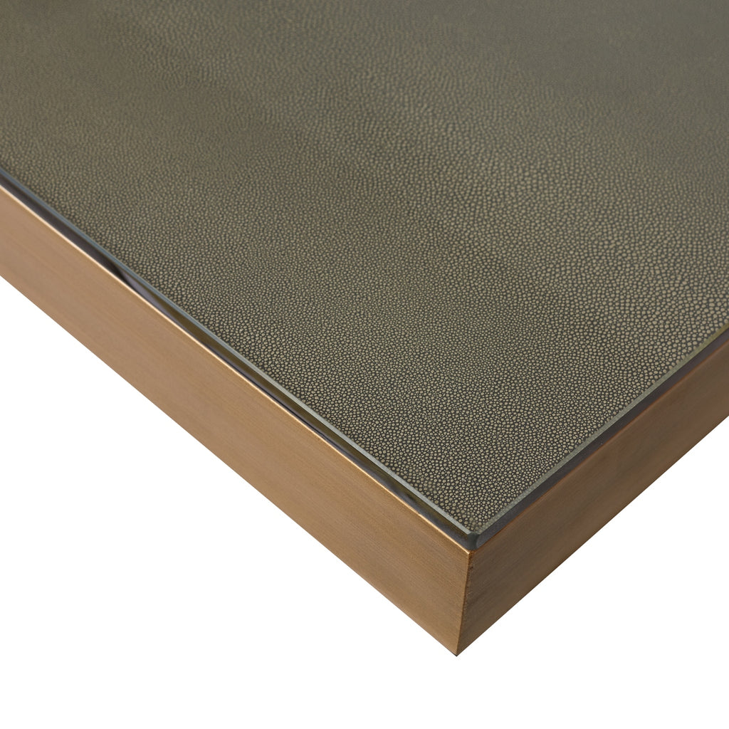 Eettafel Bloomville bruin incl. glazen blad 230"