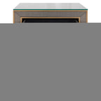 Nachtkastje Bloomville 1-lade incl. glas (Bruin)