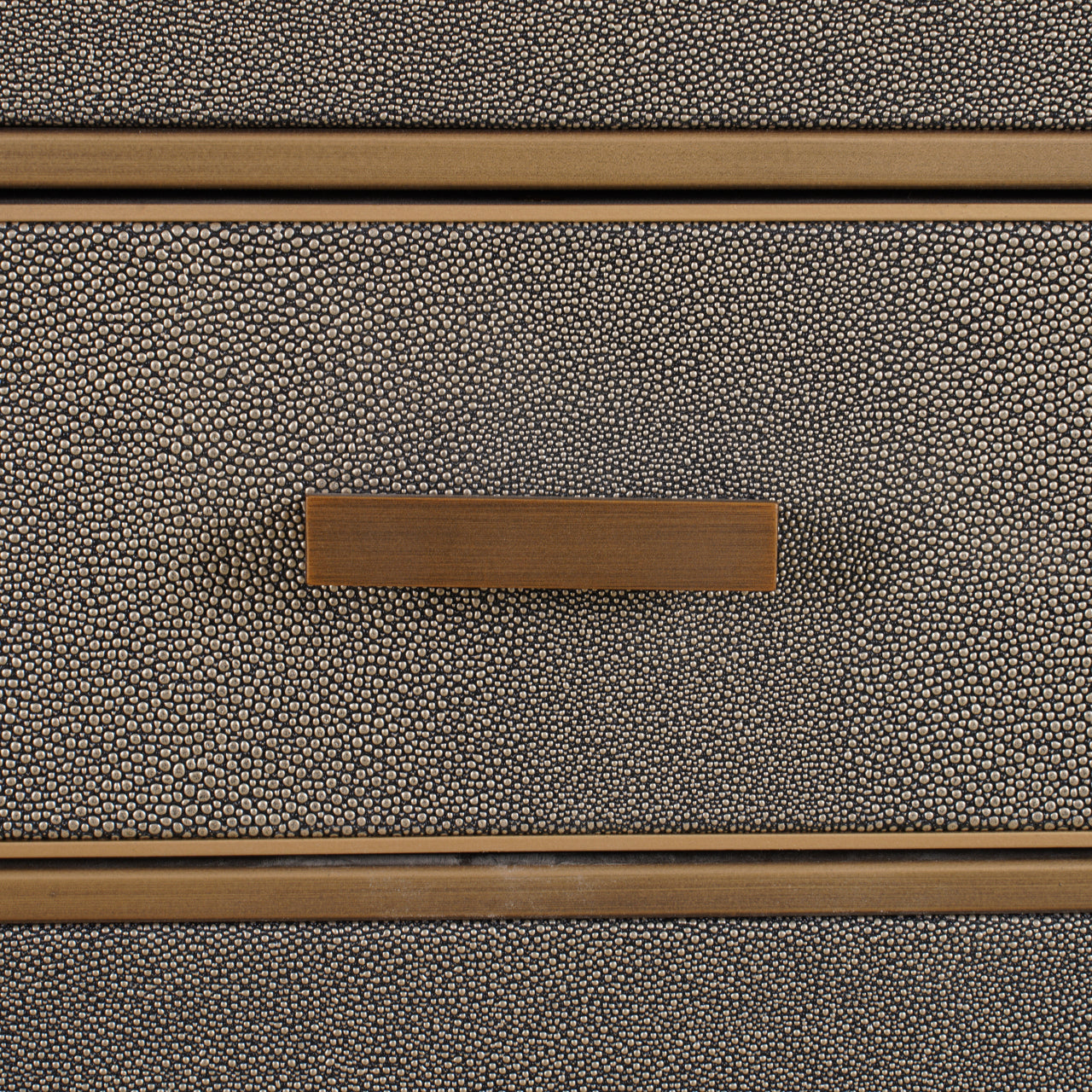 Nachtkastje Bloomville 1-lade incl. glas (Bruin)